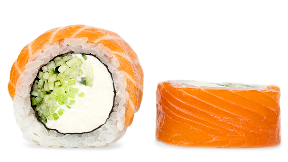 Ролл Филадельфия с лососем фото19