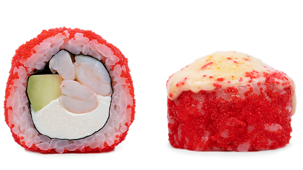 Ролл Запеченный с креветками фото23