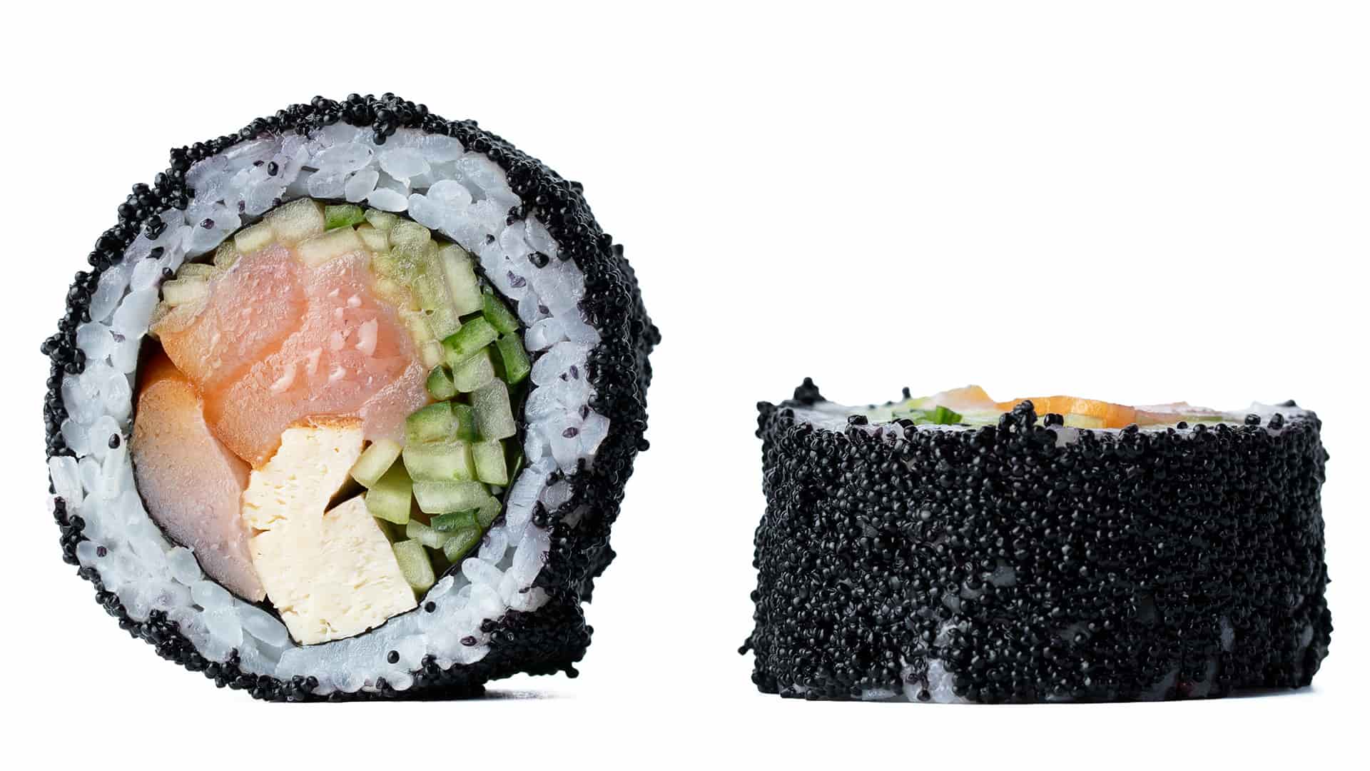 Калифорния с копч. лососем фото18