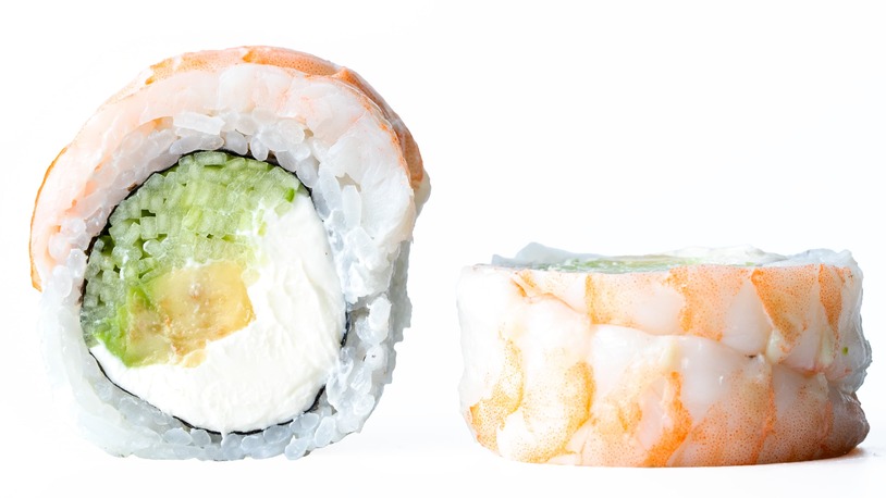 Ролл Филадельфия с креветкой фото9