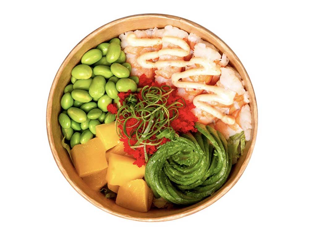 Поке боул с креветками  фото4