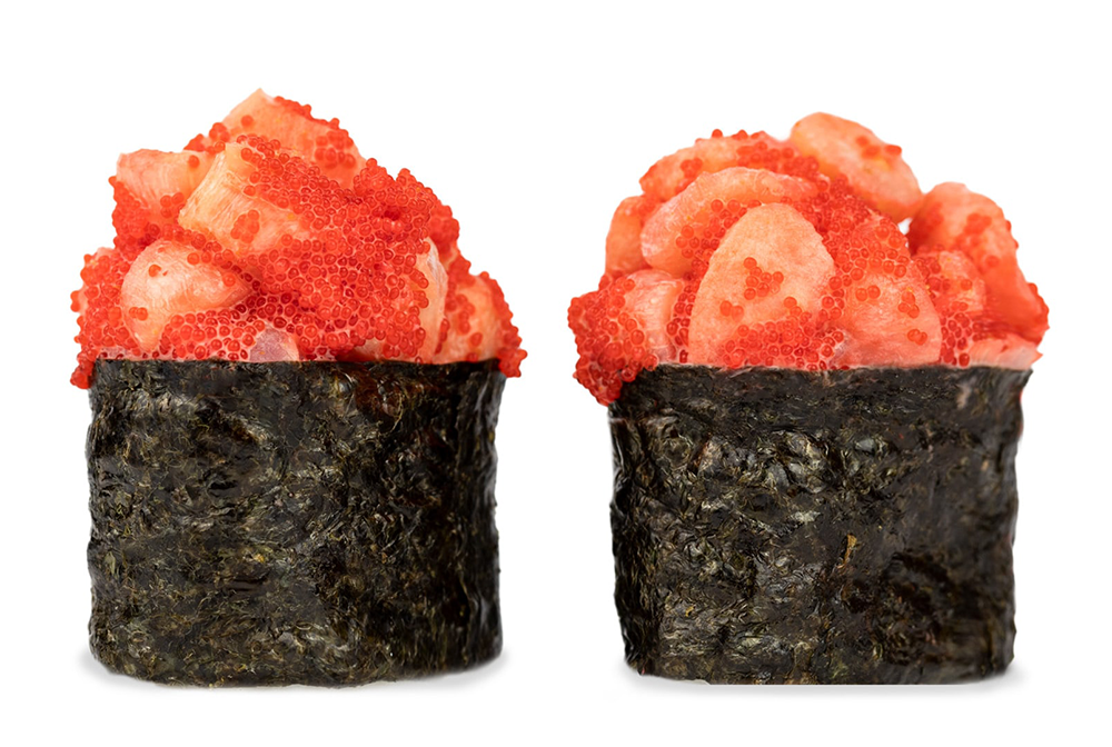 Гункан с гребешком фото16